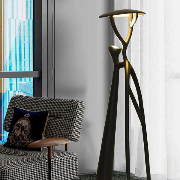 BLONSKI Luna 63" LED Novelty Floor Lamp Wayfair